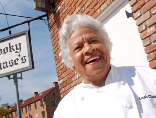 chef leah chase at dookie chase in no