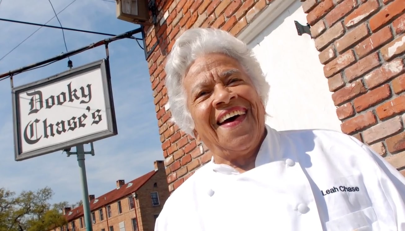 chef leah chase at dookie chase in no