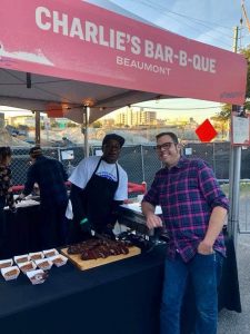 Charlie s Bar B Que and Catering features Barbecue cuisine in