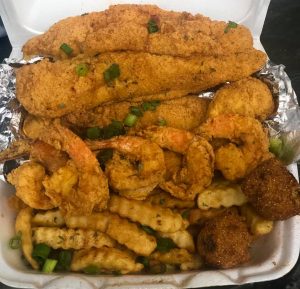 Mr Burger and Seafood features American cuisine in Beaumont Texas