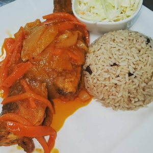 Traditional Caribbean food