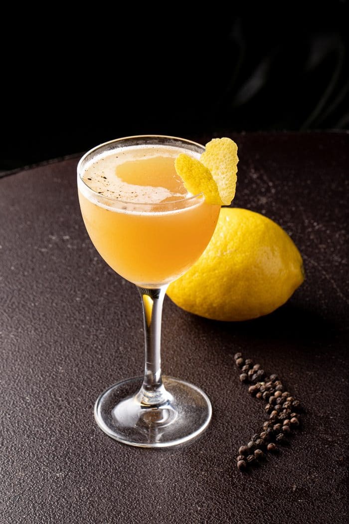 Lemon Pepper Wet- Lemon Pepper Whiskey Sour