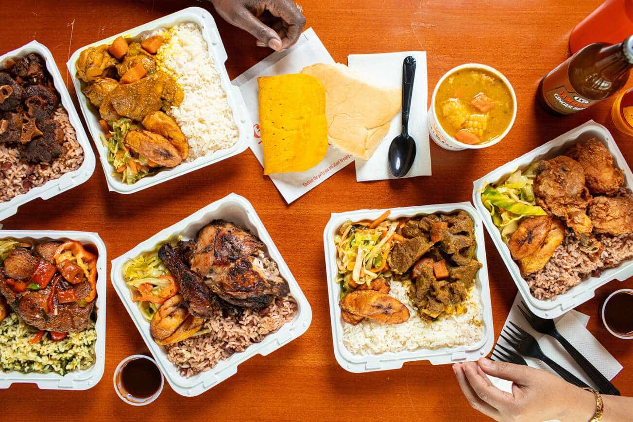 Golden Krust Jamaican Food Tablescape 15 1
