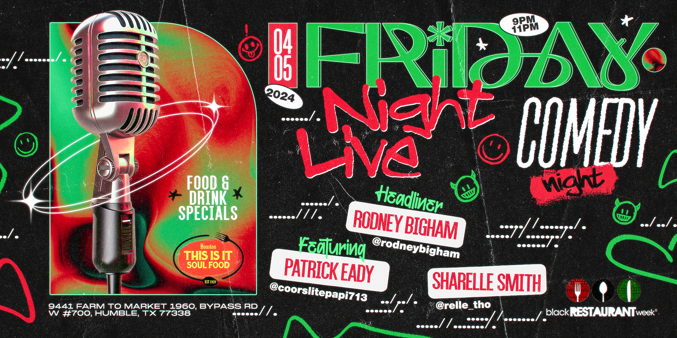 Friday Night Live Comedy Karaoke Night eventbrite 1